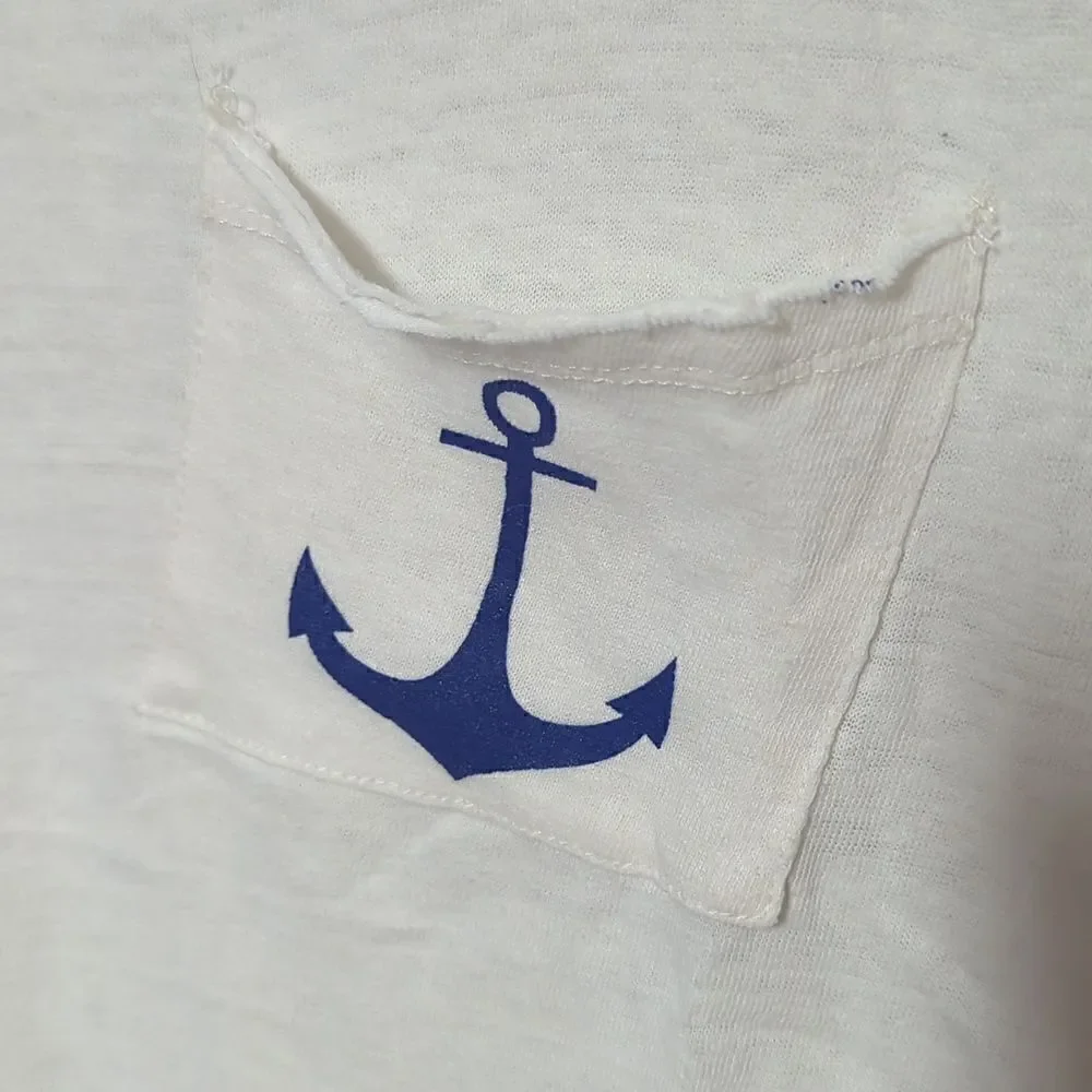 Tulip B White Short Sleeve Cropped Shirt